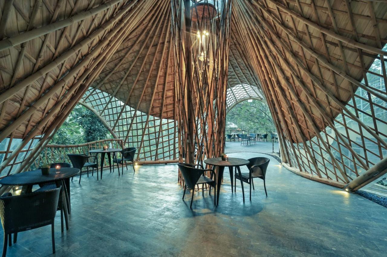 The Sebali Resort Убуд Екстер'єр фото Interior of the restaurant
