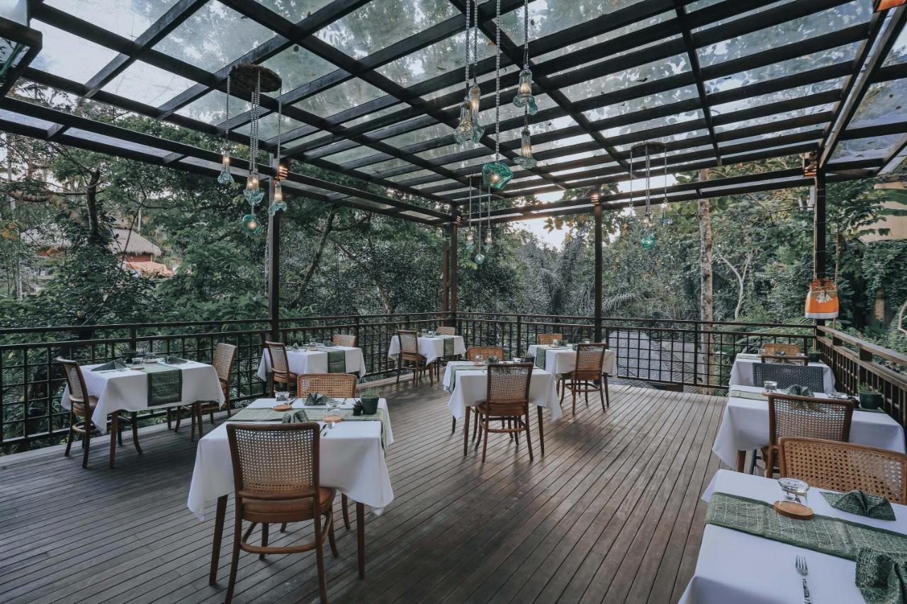 The Sebali Resort Убуд Екстер'єр фото The restaurant