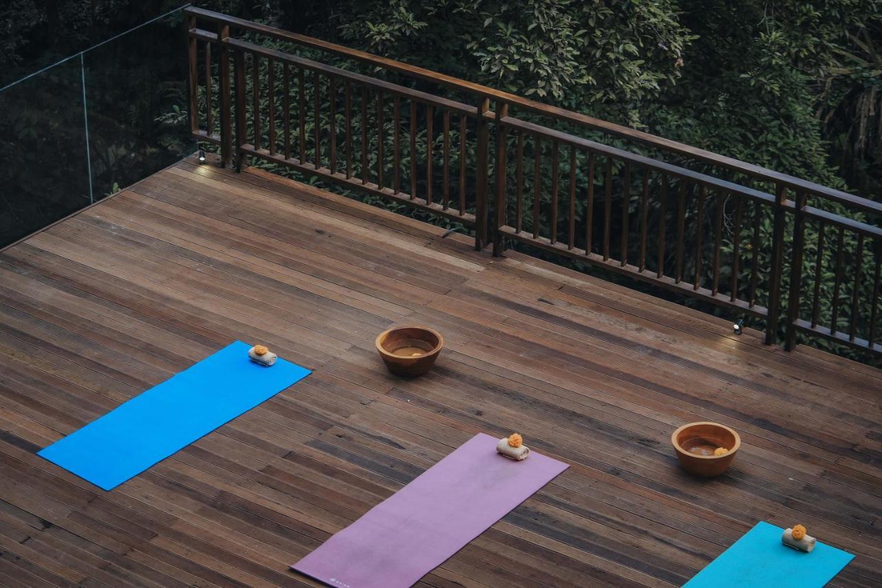 The Sebali Resort Убуд Екстер'єр фото The Yoga Deck