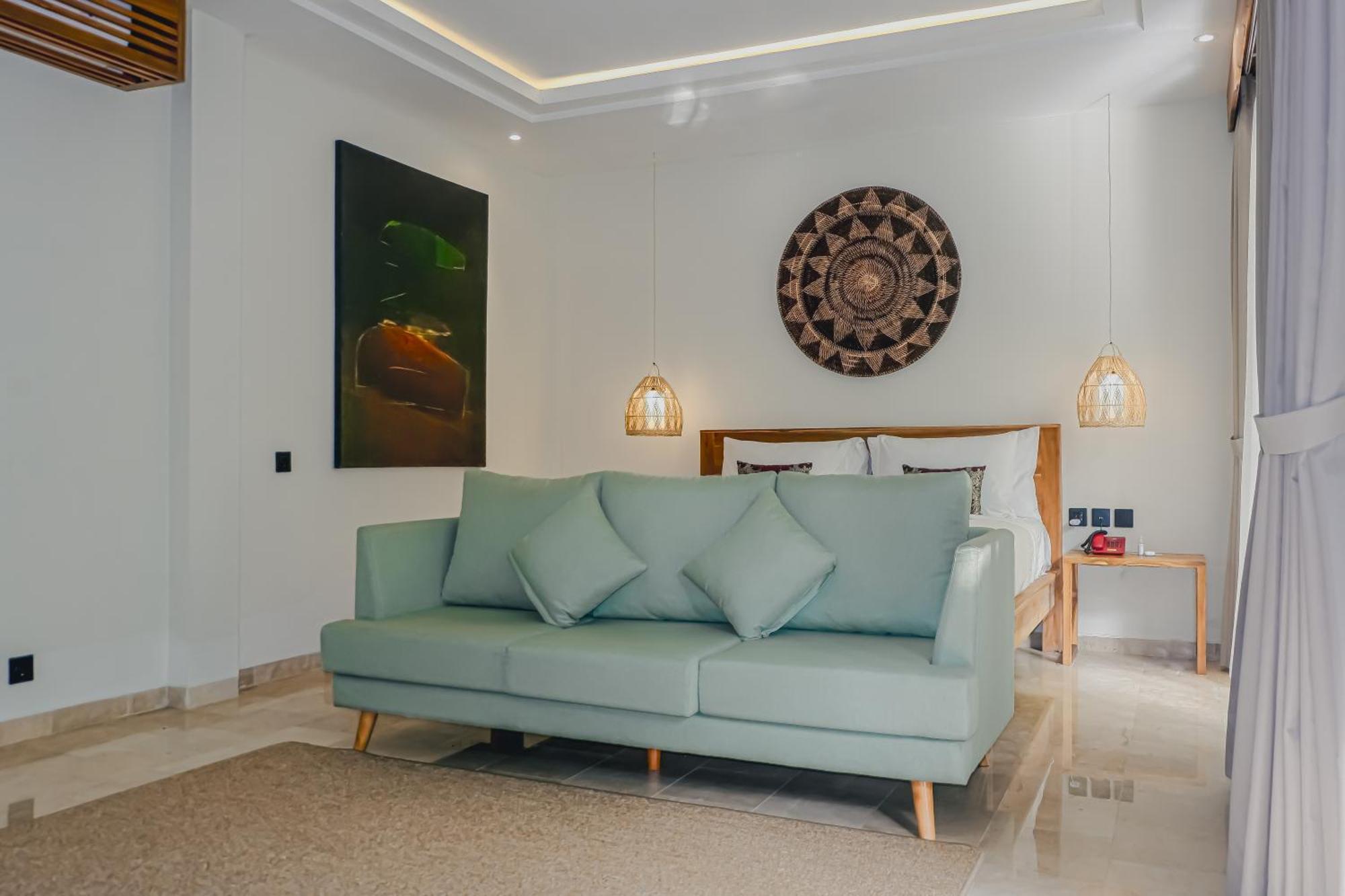The Sebali Resort Убуд Екстер'єр фото A bedroom at the resort
