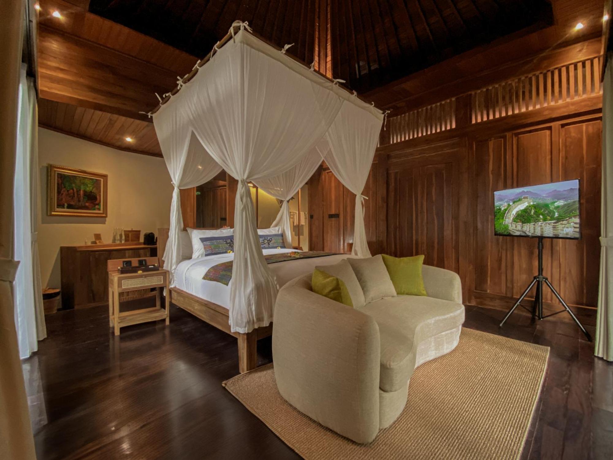 The Sebali Resort Убуд Екстер'єр фото A bedroom at the resort