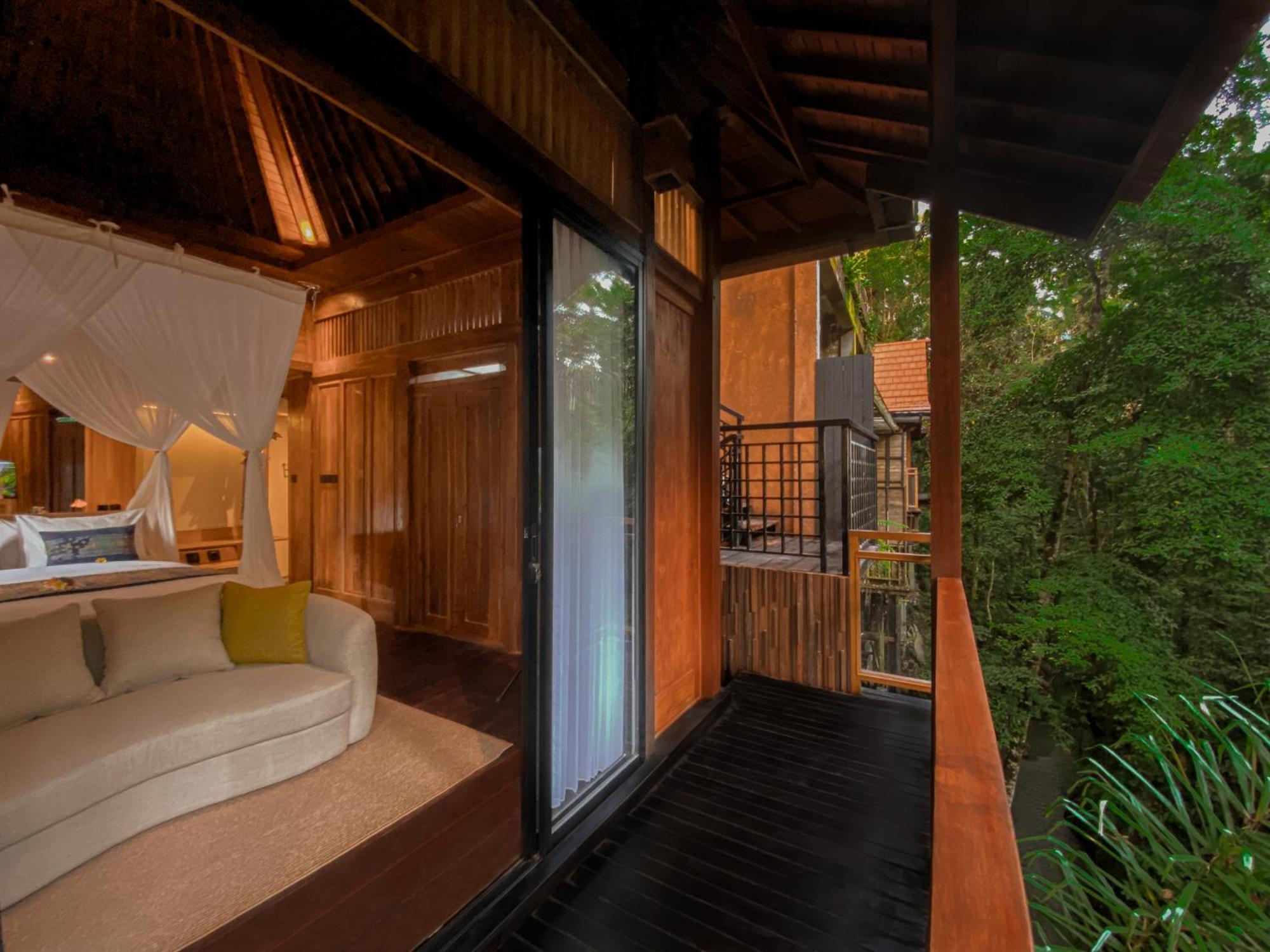 The Sebali Resort Убуд Екстер'єр фото The interior of a villa at the resort