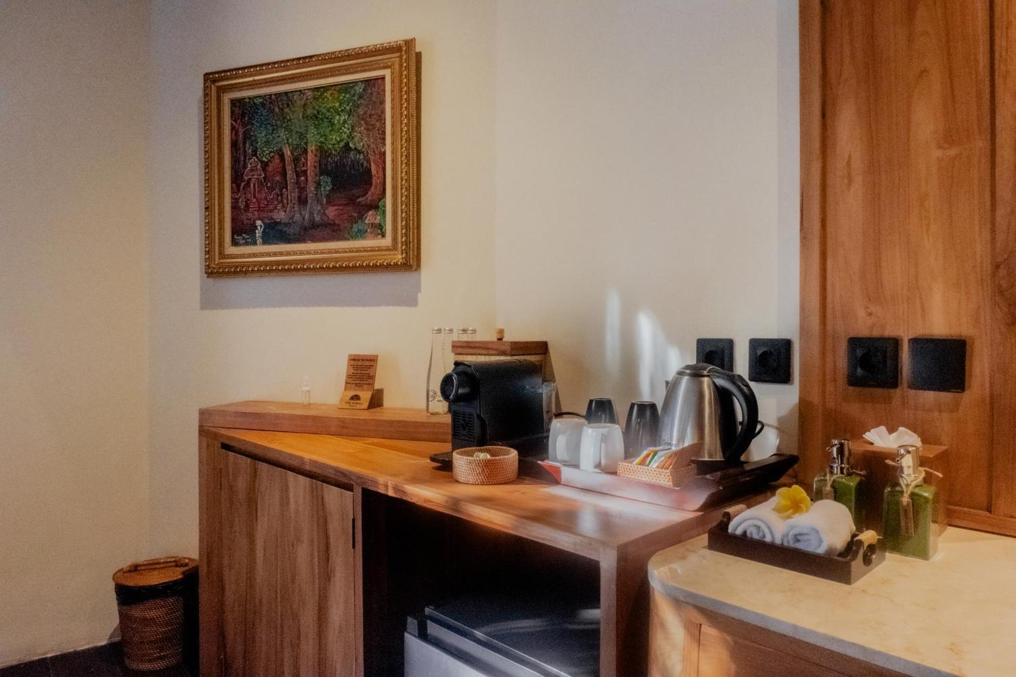 The Sebali Resort Убуд Екстер'єр фото A Nespresso machine in a hotel room